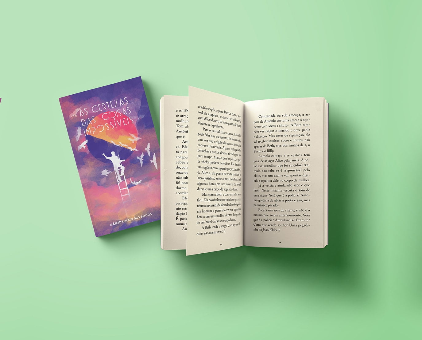 Livro A certeza das coisas impossíveis