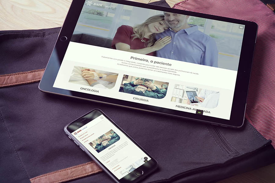 Identidade visual BMR medical