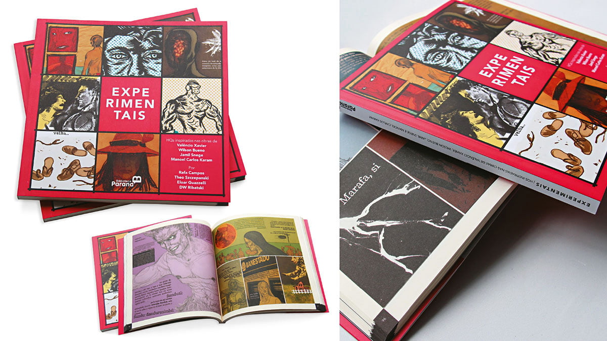 Livro de HQs Experimentais